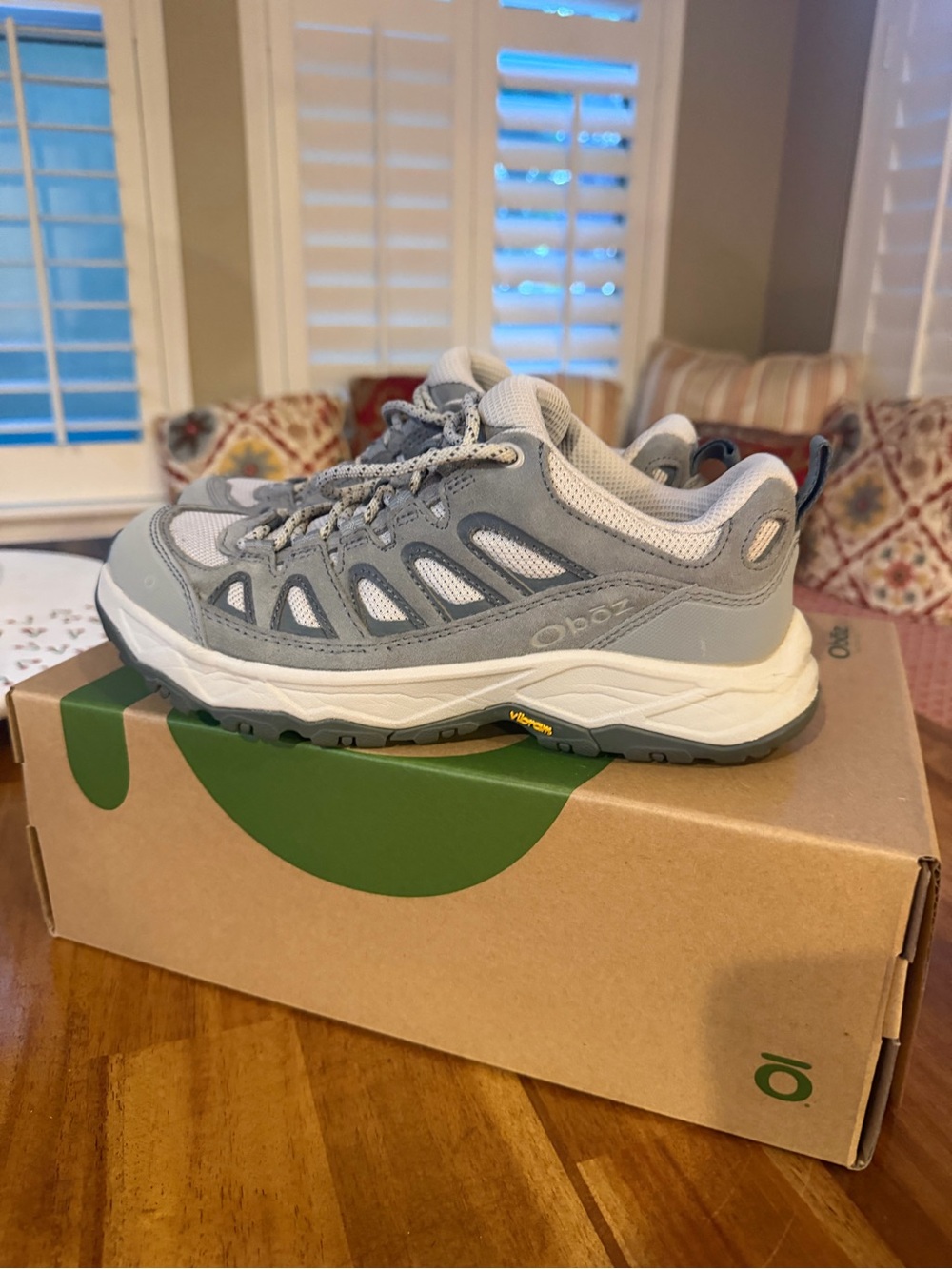 Kids Grey Trail Sneaker - Lightweight Outdoor Shoe
